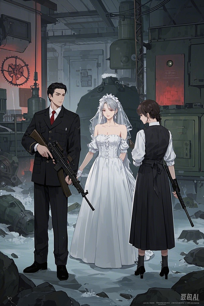 套娃裂痕处有光