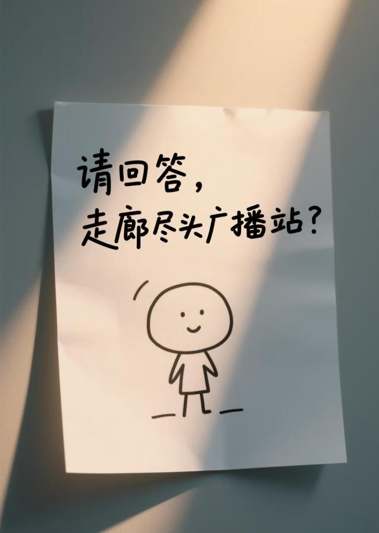 请回答！走廊尽头广播站